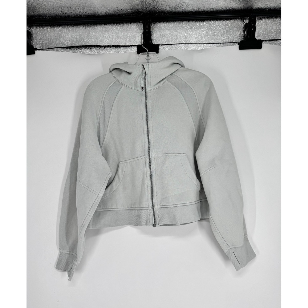 Lululemon Scuba Oversized Full Zip Hoodie Oversized Womens M/L Ocean Air Jacket